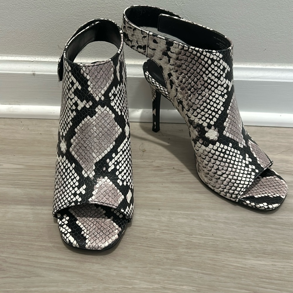 Warm Vanilla Python Exotic Heels
